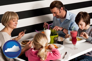 family restaurant with Kentucky icon